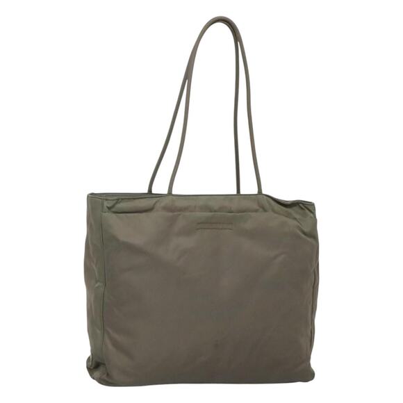 PRADA Tote Bag Nylon Gray - Picture 1 of 9